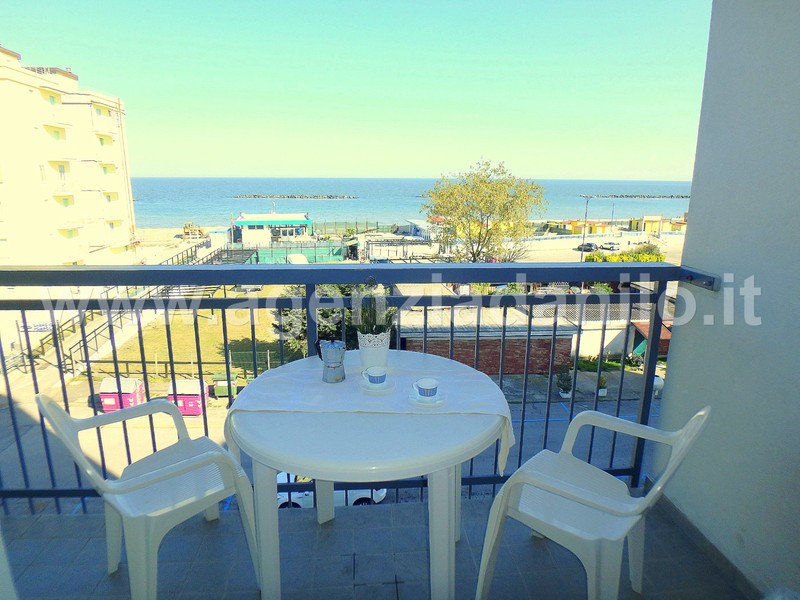 balcone - vista sul mare - casa vacanza - Lidi Feraresi